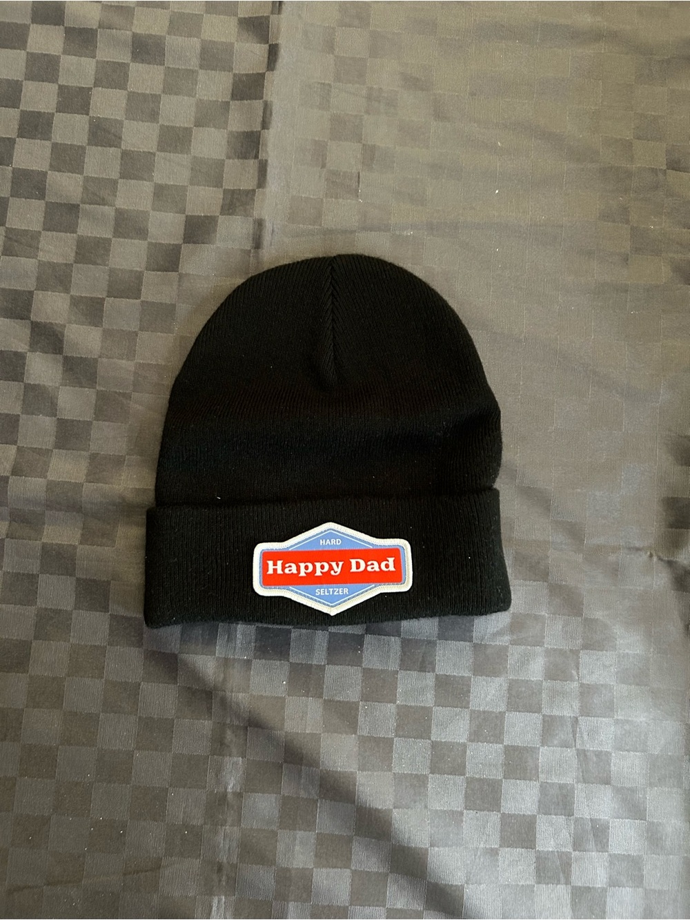 Happy dad beanie
